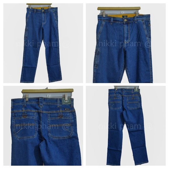 NWT G.H Bass men jean in Blue - Picture 1 of 8